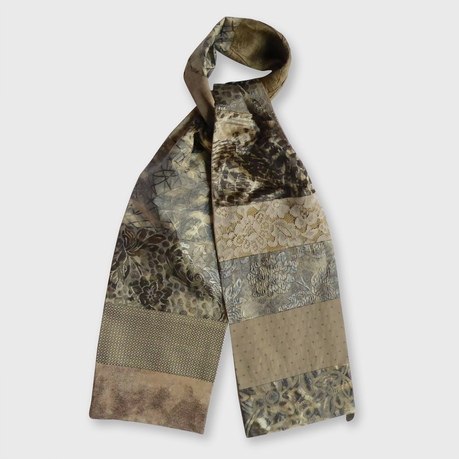 Écharpe bijou -Mordoré | EMPREINTES Paris