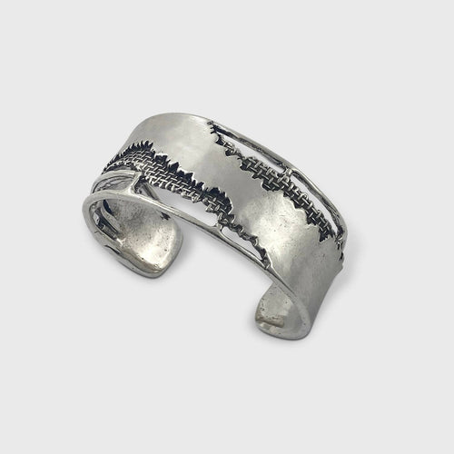 Bracelet en étain argenté 10 | EMPREINTES Paris - EMPREINTES Paris