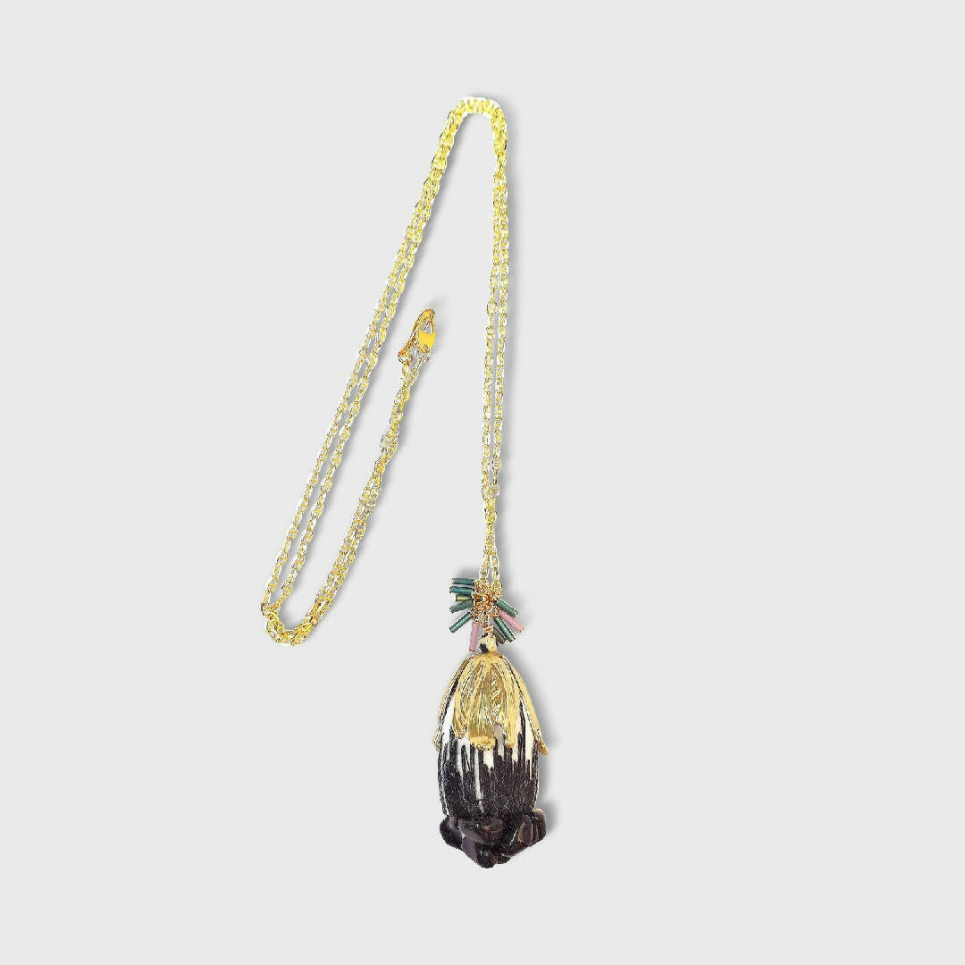 Collier Cocoon noir | EMPREINTES Paris