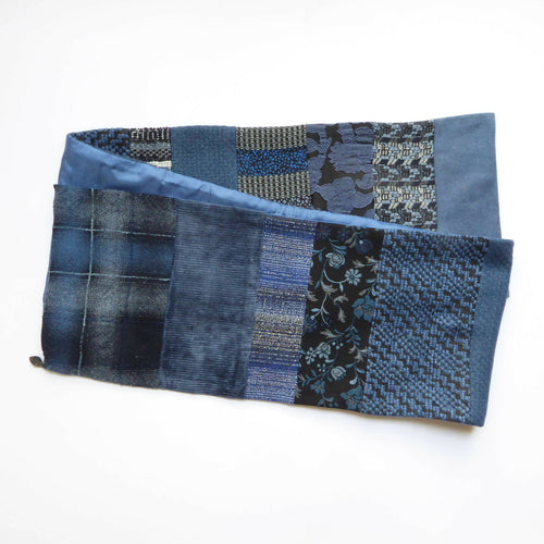 Écharpe hivernale homme- indigo | EMPREINTES Paris - EMPREINTES Paris