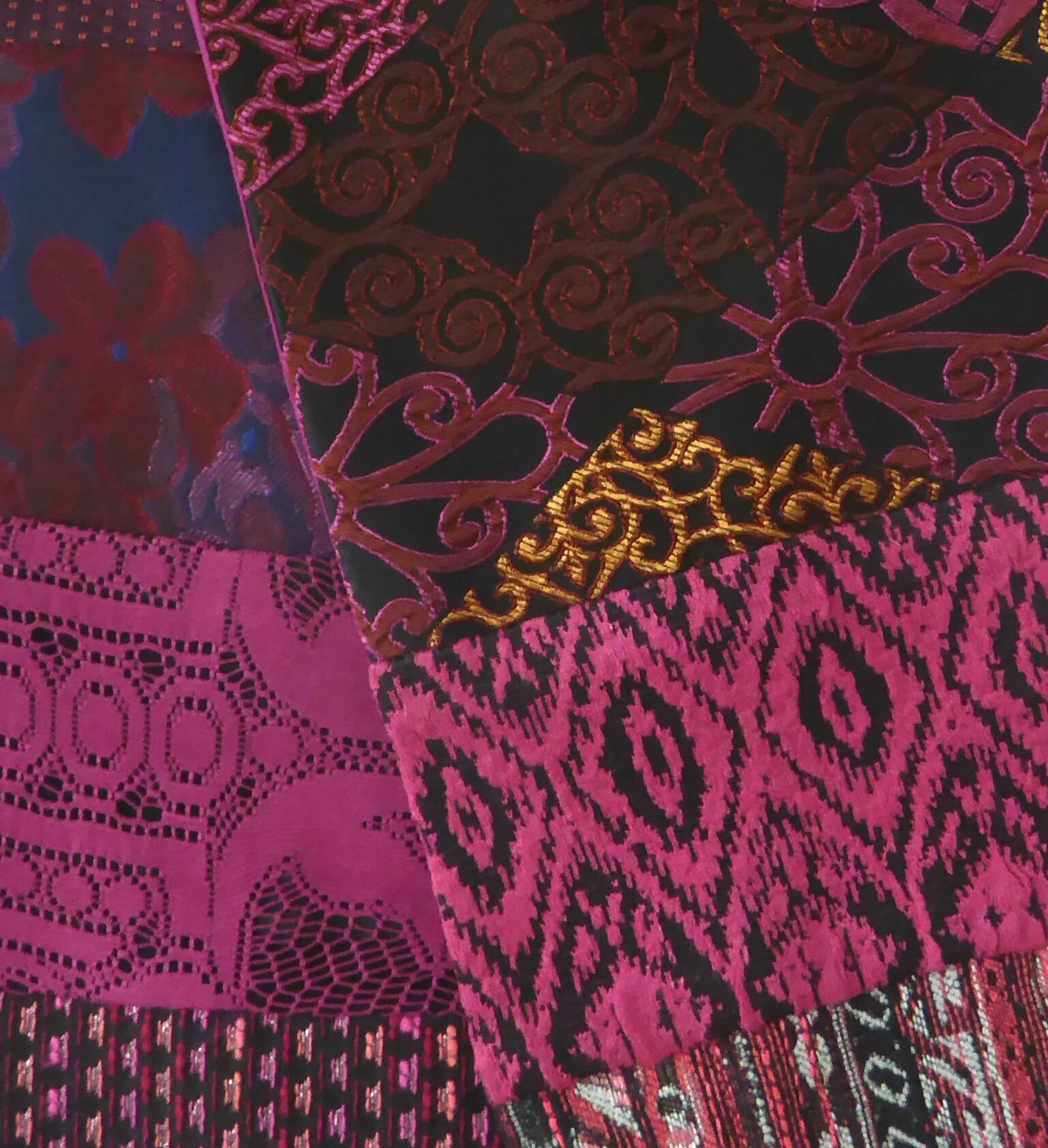 Écharpe intemporelle femme-Fuchsia | EMPREINTES Paris