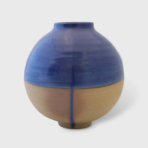 Vase Larme du Ciel en grès brun | EMPREINTES Paris - EMPREINTES Paris