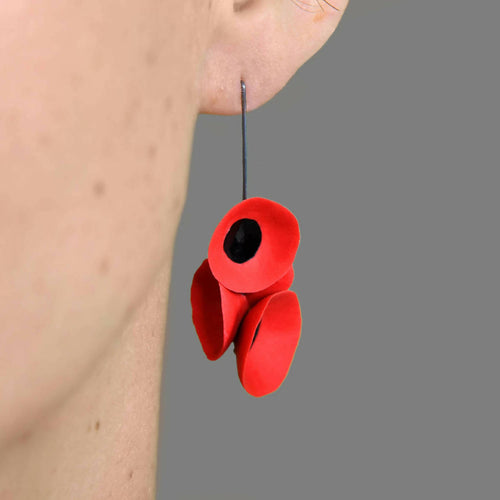 Boucles d'oreilles Coquelicots | EMPREINTES Paris - EMPREINTES Paris