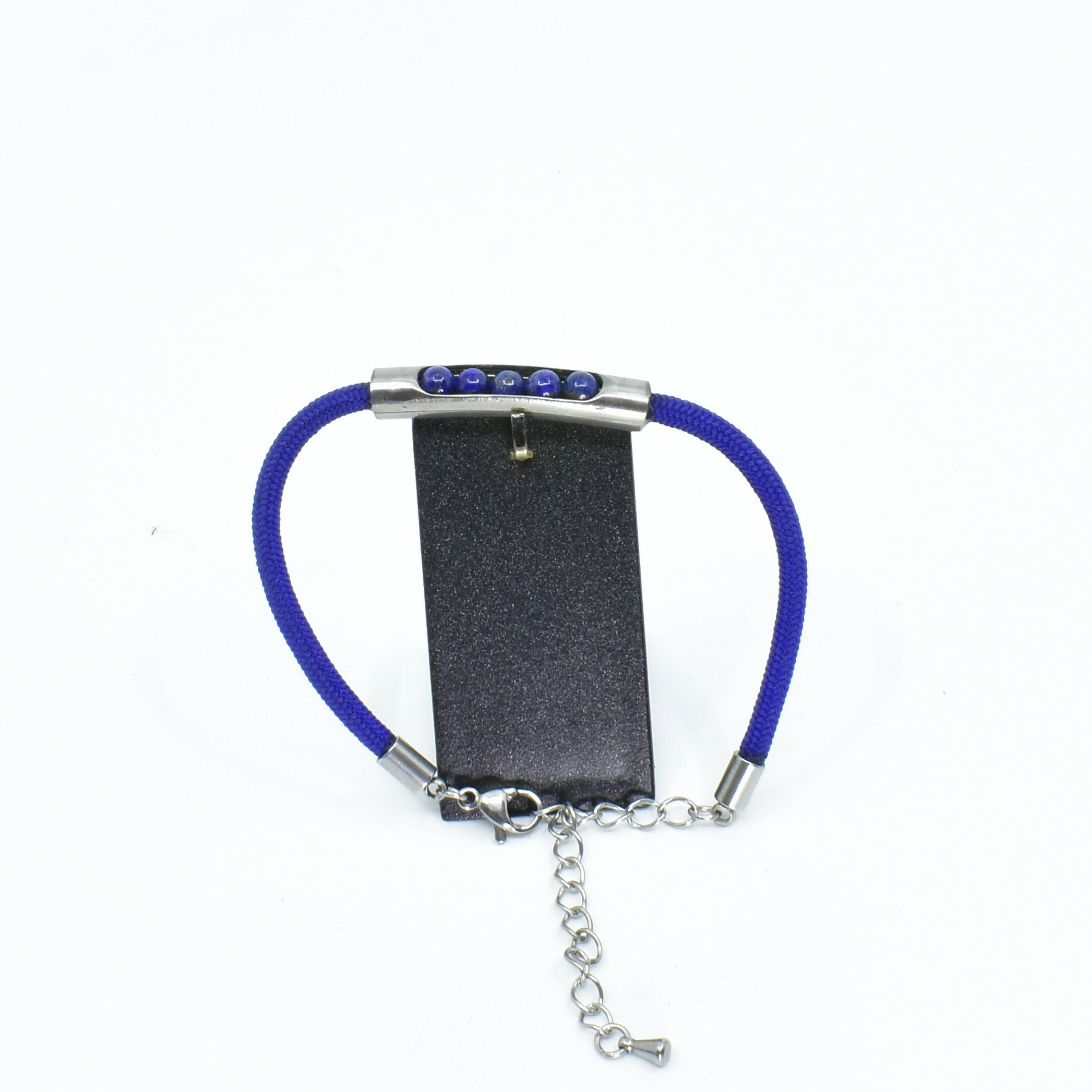 Bracelet en perles rondes de Lapis Lazuli | EMPREINTES Paris