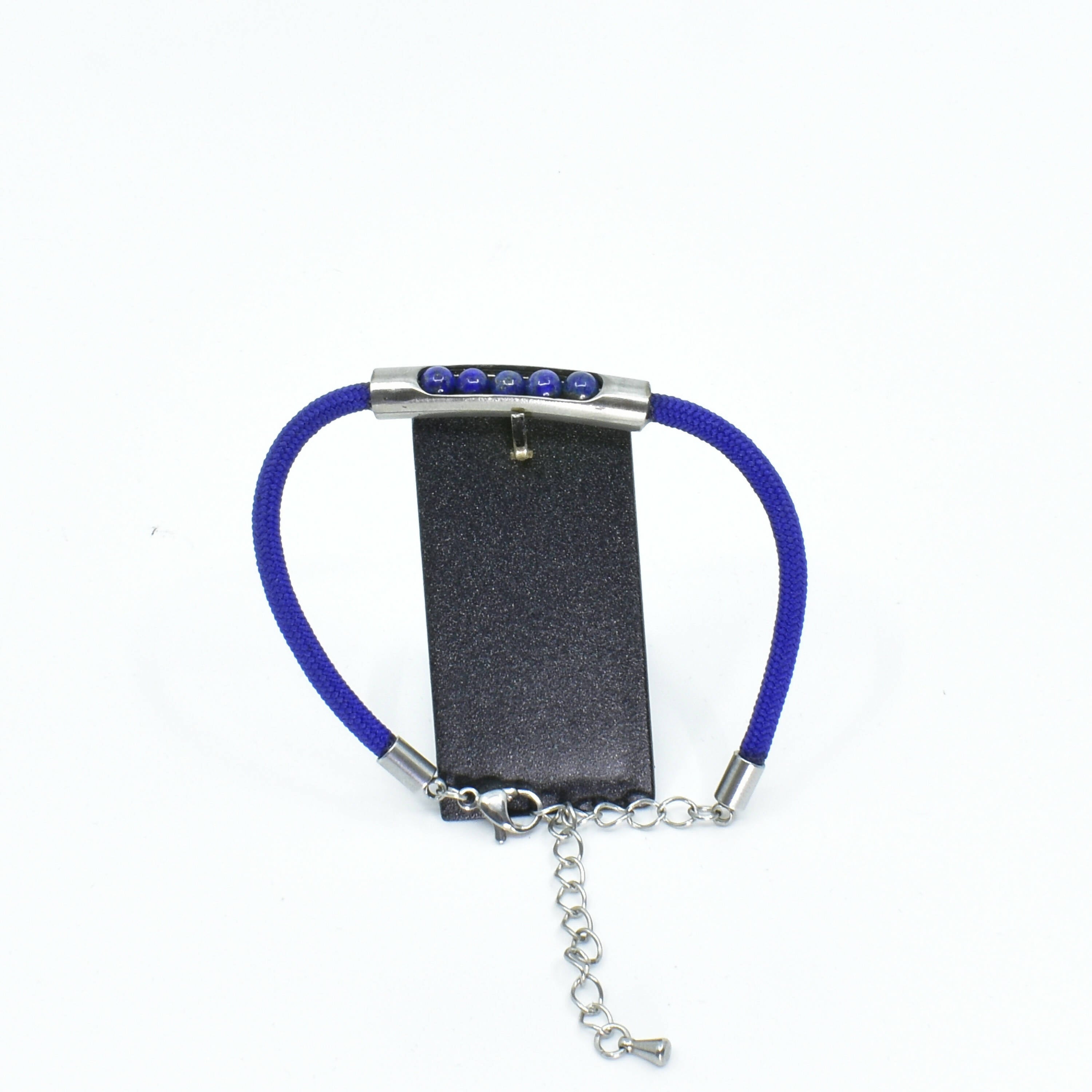 Bracelet en perles rondes de Lapis Lazuli | EMPREINTES Paris | EMPREINTES Paris