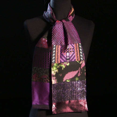 Écharpe bijou - violet | EMPREINTES Paris - EMPREINTES Paris