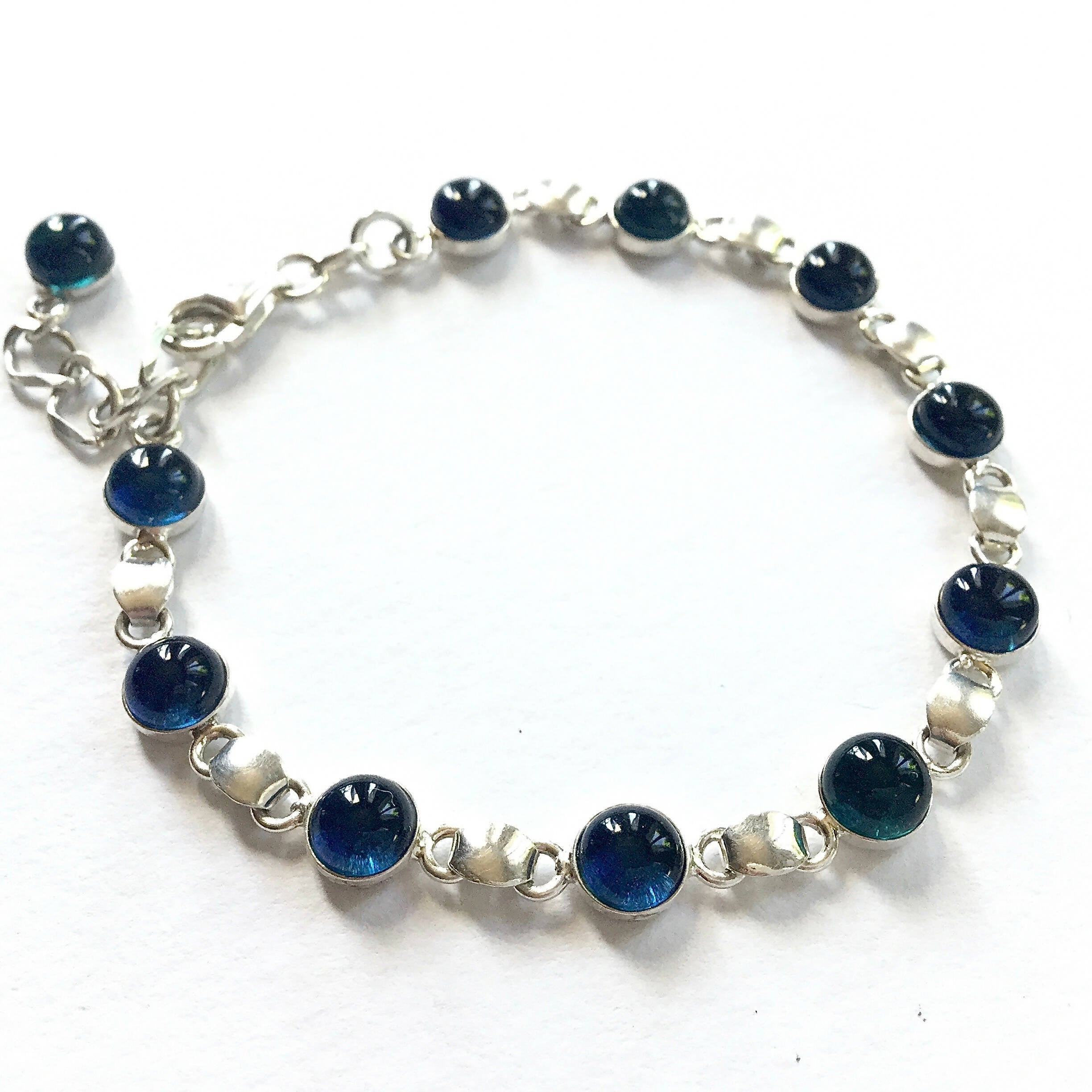 Bracelet BILLE bleu Acier | EMPREINTES Paris