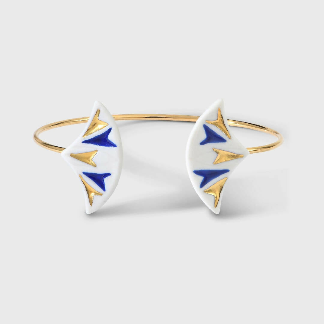 Bracelet Papyrus GM marine | EMPREINTES Paris