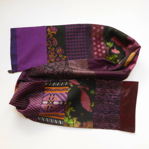 Écharpe bijou - violet | EMPREINTES Paris - EMPREINTES Paris