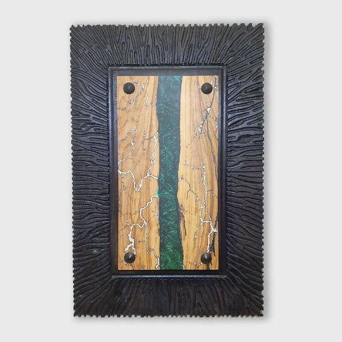 Tableau en bois et résine Cerisiers en fleurs | EMPREINTES Paris - EMPREINTES Paris