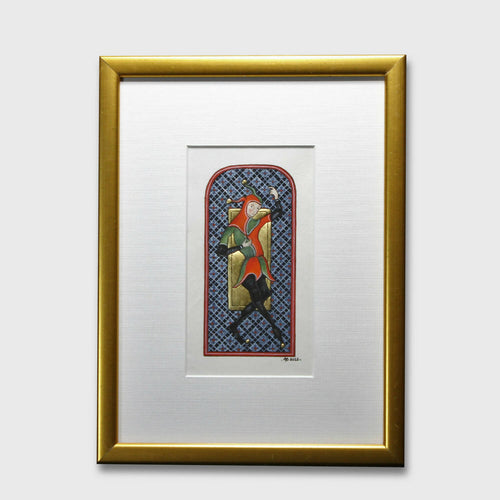 Enluminure le fou 3 | EMPREINTES Paris - EMPREINTES Paris