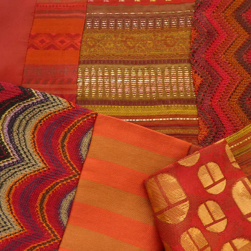 Écharpe bijou - Vermillon | EMPREINTES Paris - EMPREINTES Paris