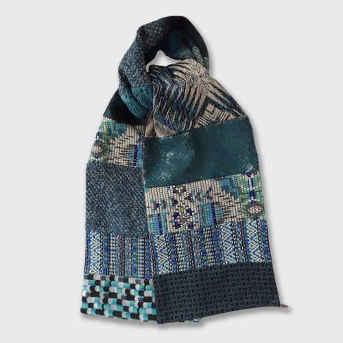 echarpe_hivernale_femme_camaieu_bleu_maya_hochman | EMPREINTES Paris - EMPREINTES Paris