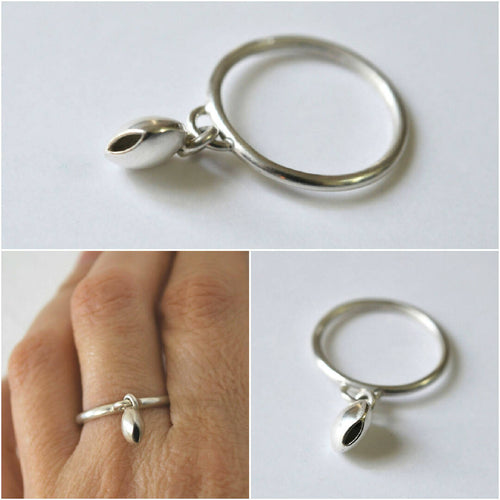 Bague breloque argent | EMPREINTES Paris - EMPREINTES Paris