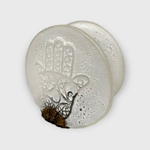 Porte-cartes Khamsa blanche | EMPREINTES Paris - EMPREINTES Paris