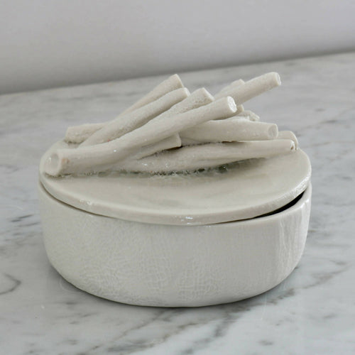 Boîte en porcelaine coraux | EMPREINTES Paris - EMPREINTES Paris