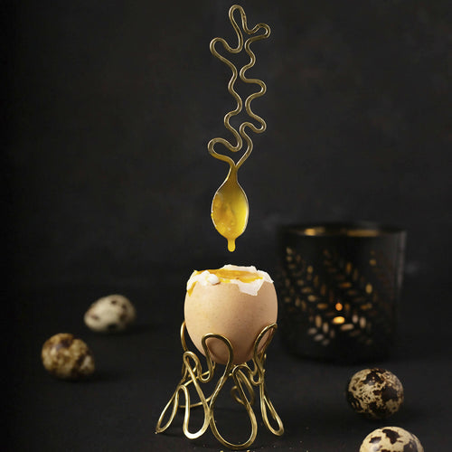 Set Coquetier et petite cuillère EggS | EMPREINTES Paris - EMPREINTES Paris