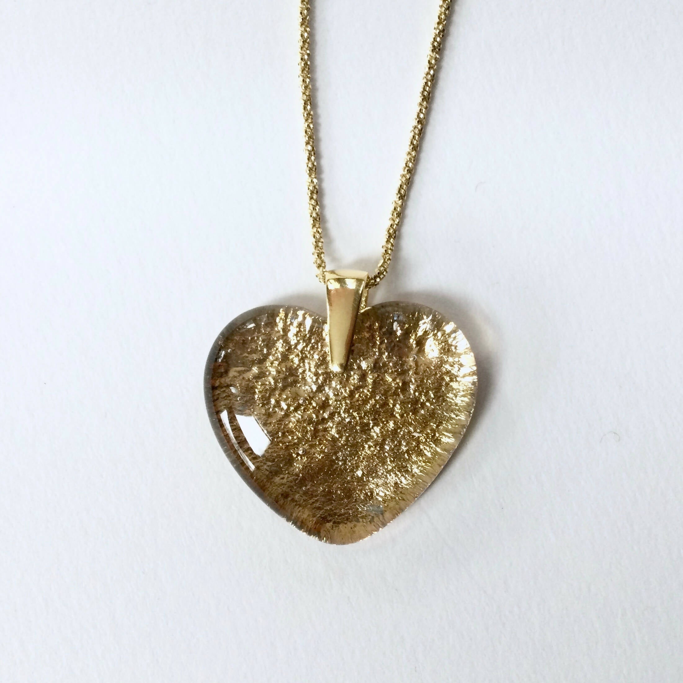 Pendentif COEUR doré | EMPREINTES Paris