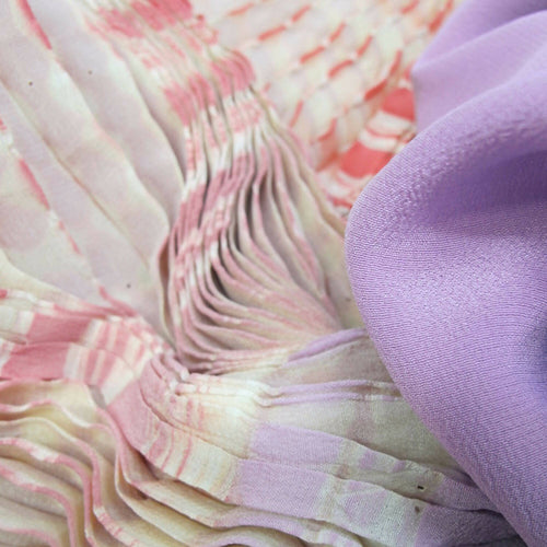 Écharpe Plissée Longue Crêpe de Soie PLICACREPE | EMPREINTES Paris - EMPREINTES Paris