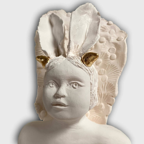 Sculpture La forêt des Elfes - Elfe Enfant | EMPREINTES Paris - EMPREINTES Paris