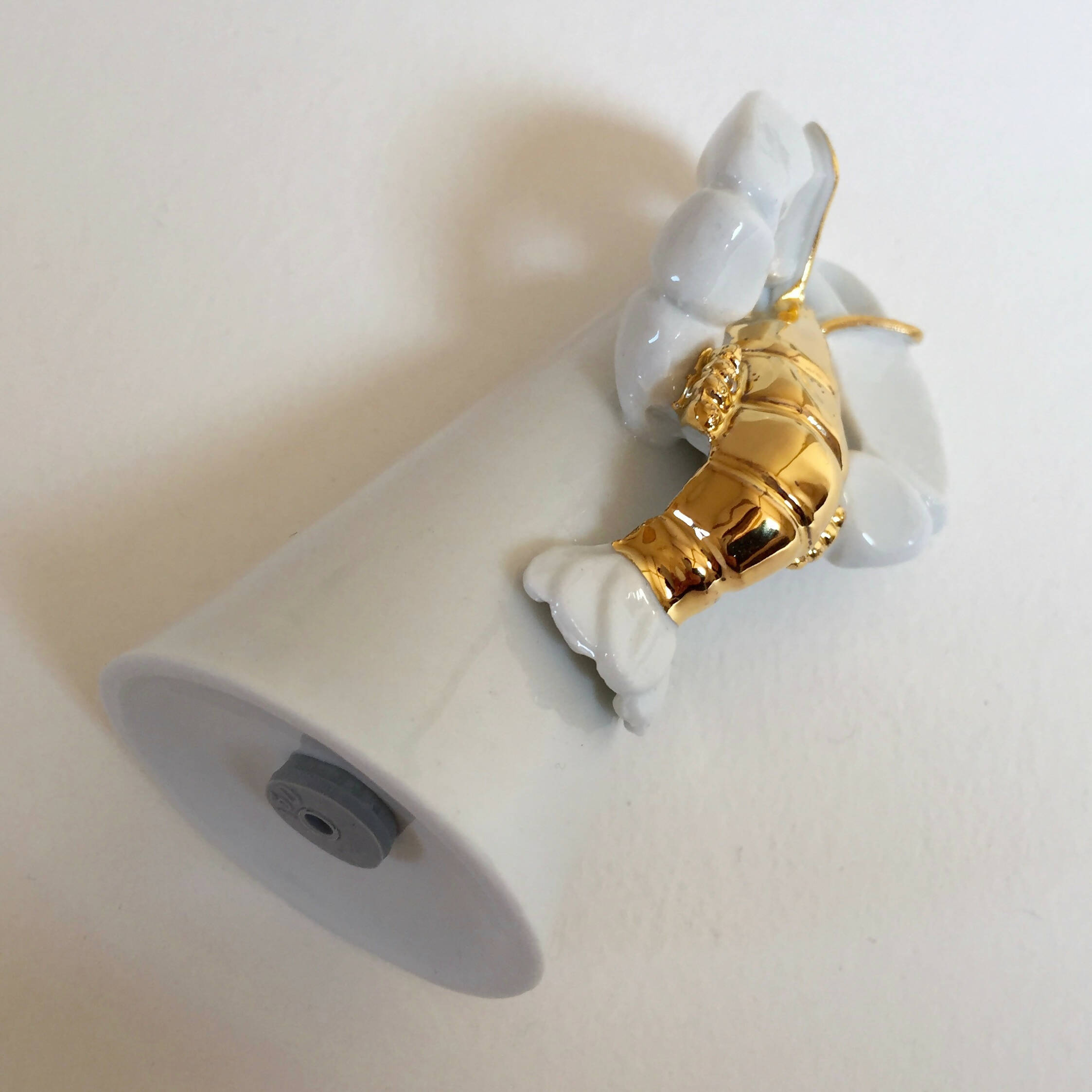 Sel Poivre homard en porcelaine et or | EMPREINTES Paris