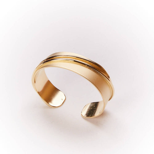 Bracelet LIGNE PURE plaqué or. | EMPREINTES Paris - EMPREINTES Paris