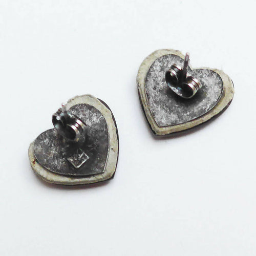 Boucles d'oreilles Casanova Cœur Rouge | EMPREINTES Paris - EMPREINTES Paris