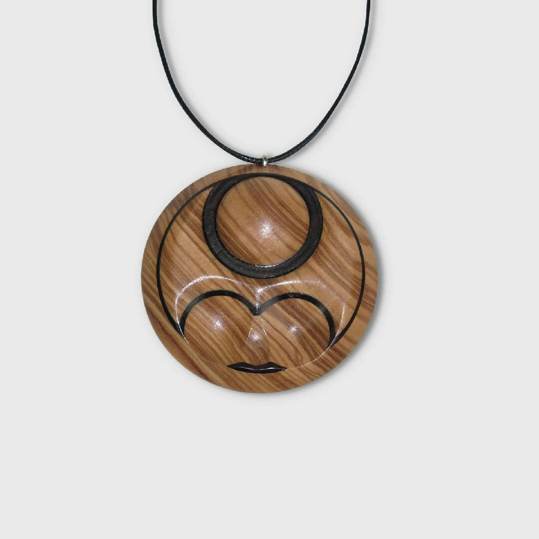 Pendentif olivier et ébène | EMPREINTES Paris