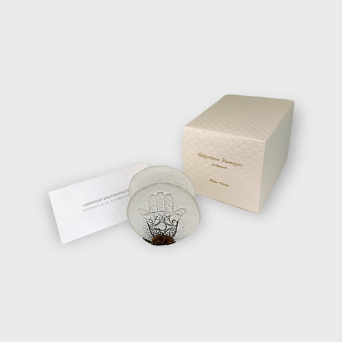 Porte-cartes Khamsa blanche | EMPREINTES Paris - EMPREINTES Paris