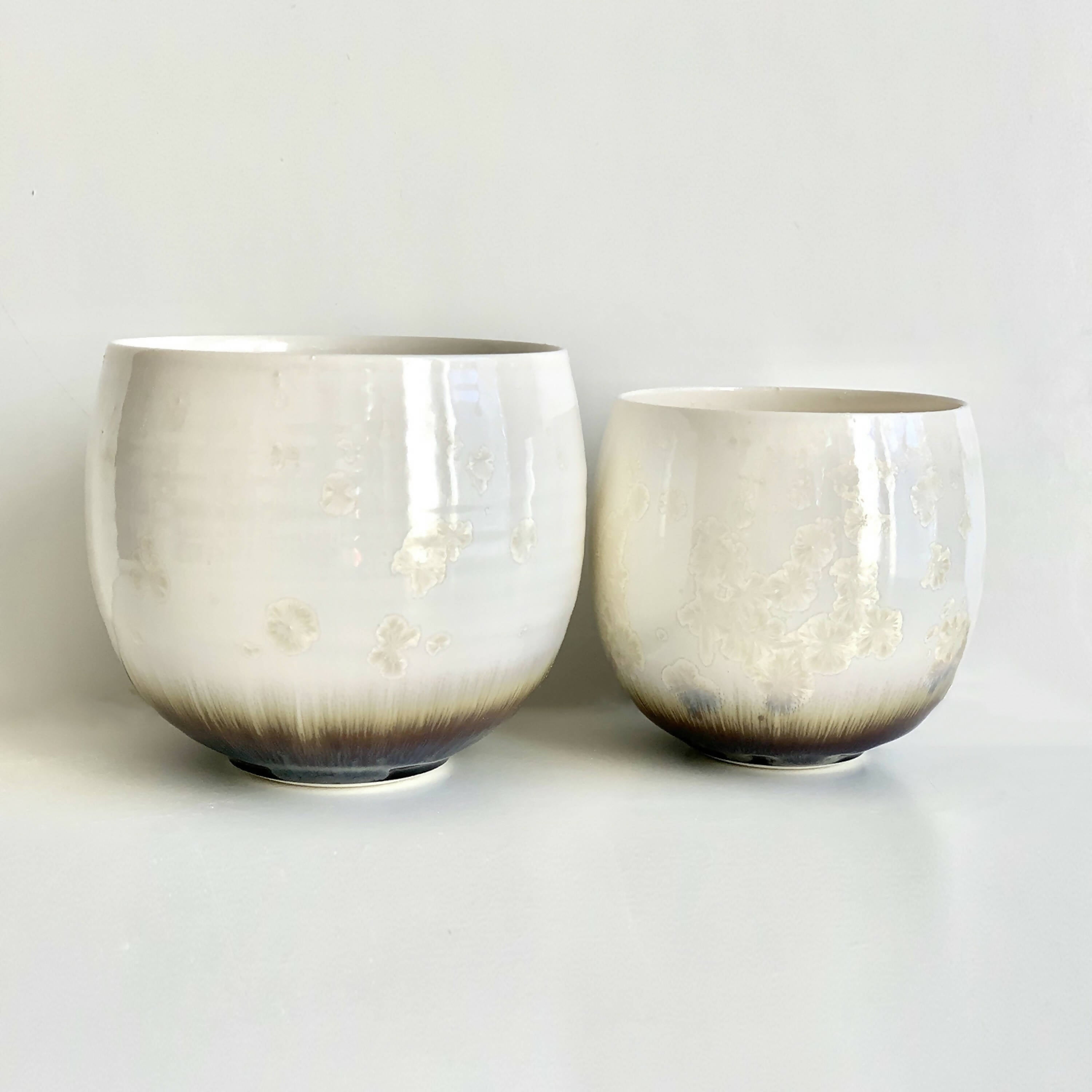 Tasse Daruma - Fleur de Neige (petit modèle) | EMPREINTES Paris