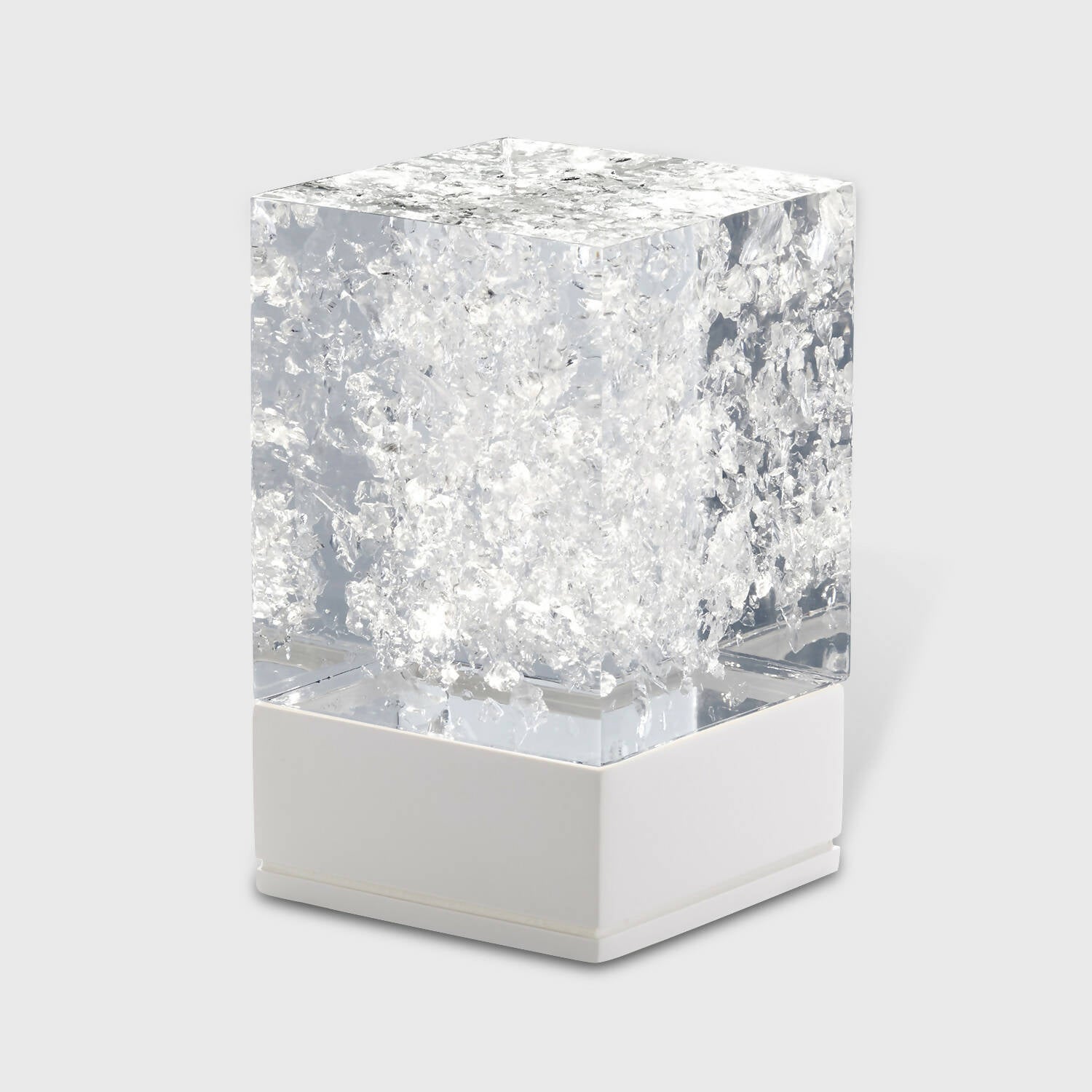 D-cüb Cristal - socle blanc | EMPREINTES Paris