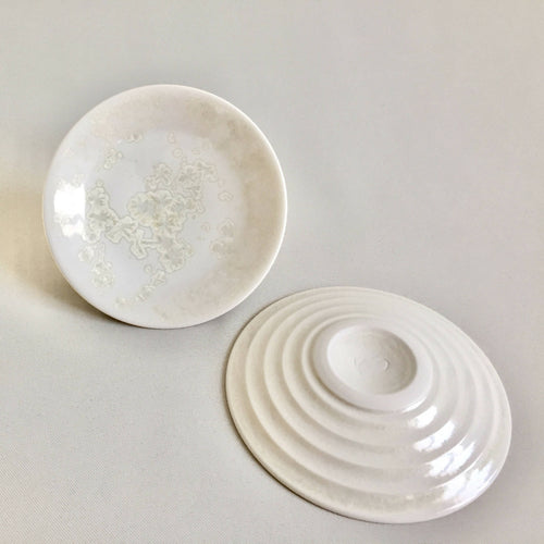 Tasse à café avec soucoupe - Fleur de Neige | EMPREINTES Paris - EMPREINTES Paris