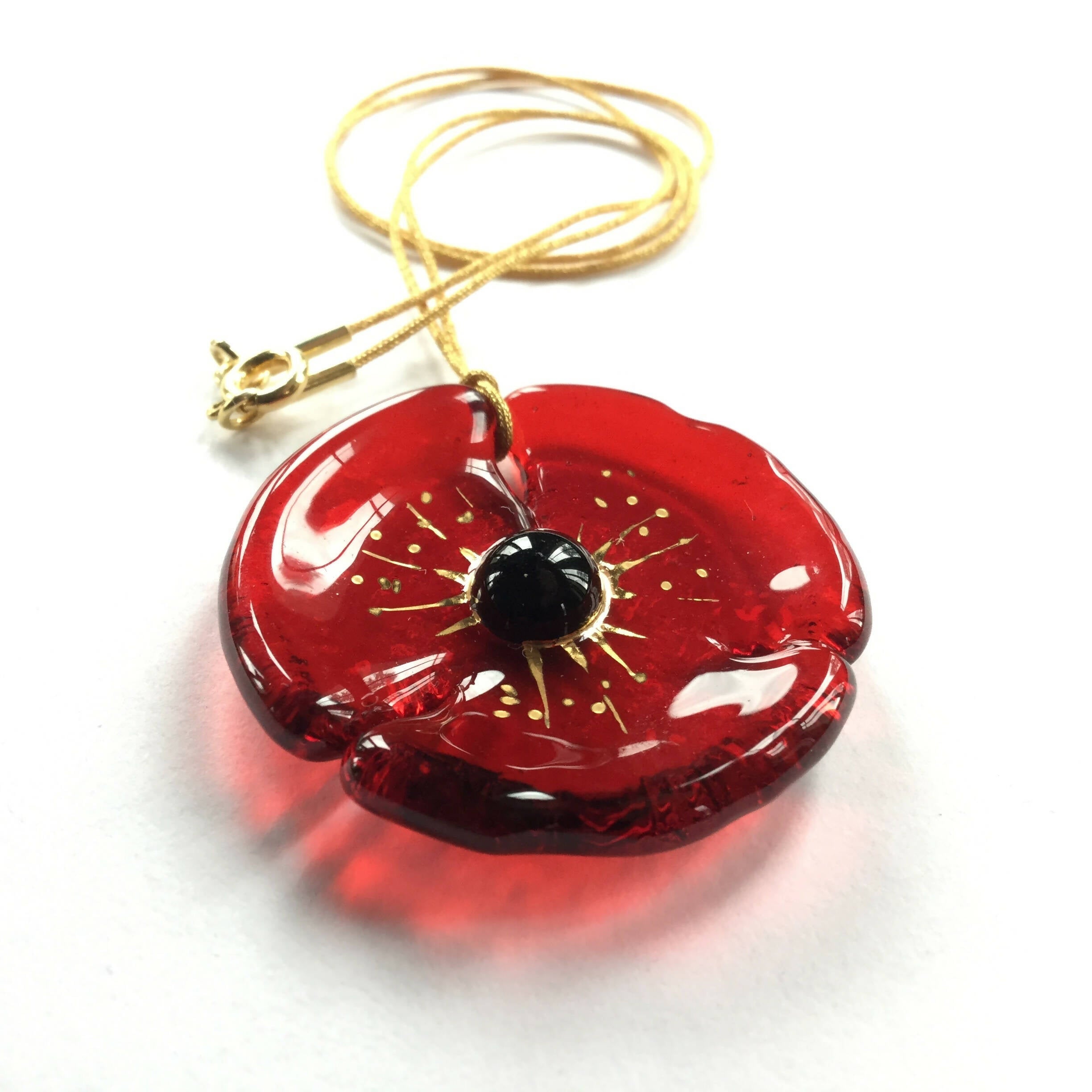 Parure COQUELICOT rouge vif | EMPREINTES Paris