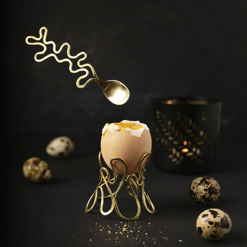 Set Coquetier et petite cuillère EggS | EMPREINTES Paris - EMPREINTES Paris