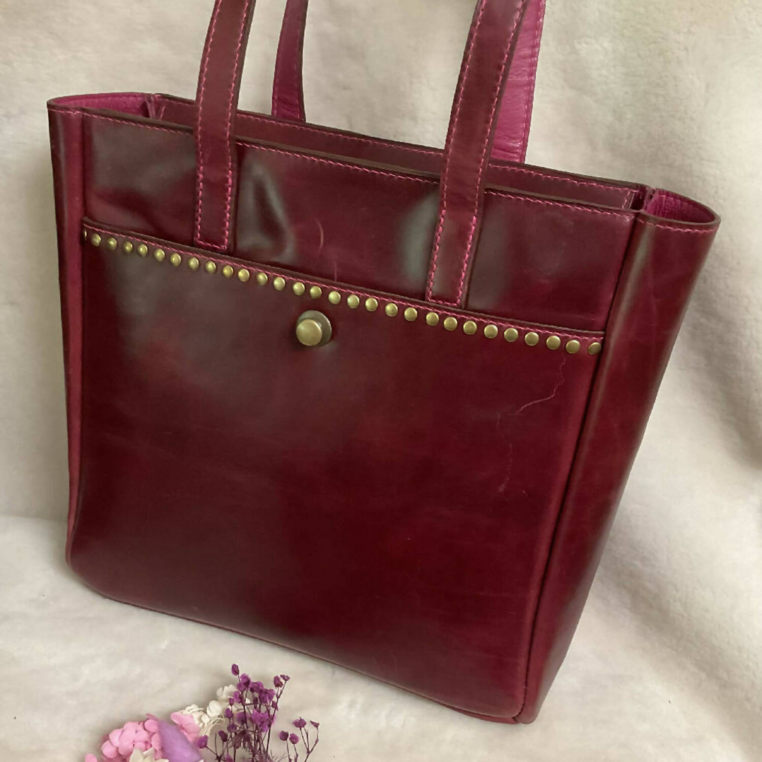 Sac cabas bordeaux | EMPREINTES Paris | EMPREINTES Paris