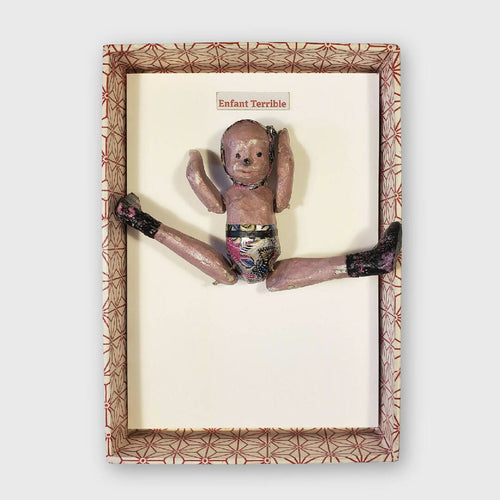 Tableau Enfant terrible en papier | EMPREINTES Paris - EMPREINTES Paris