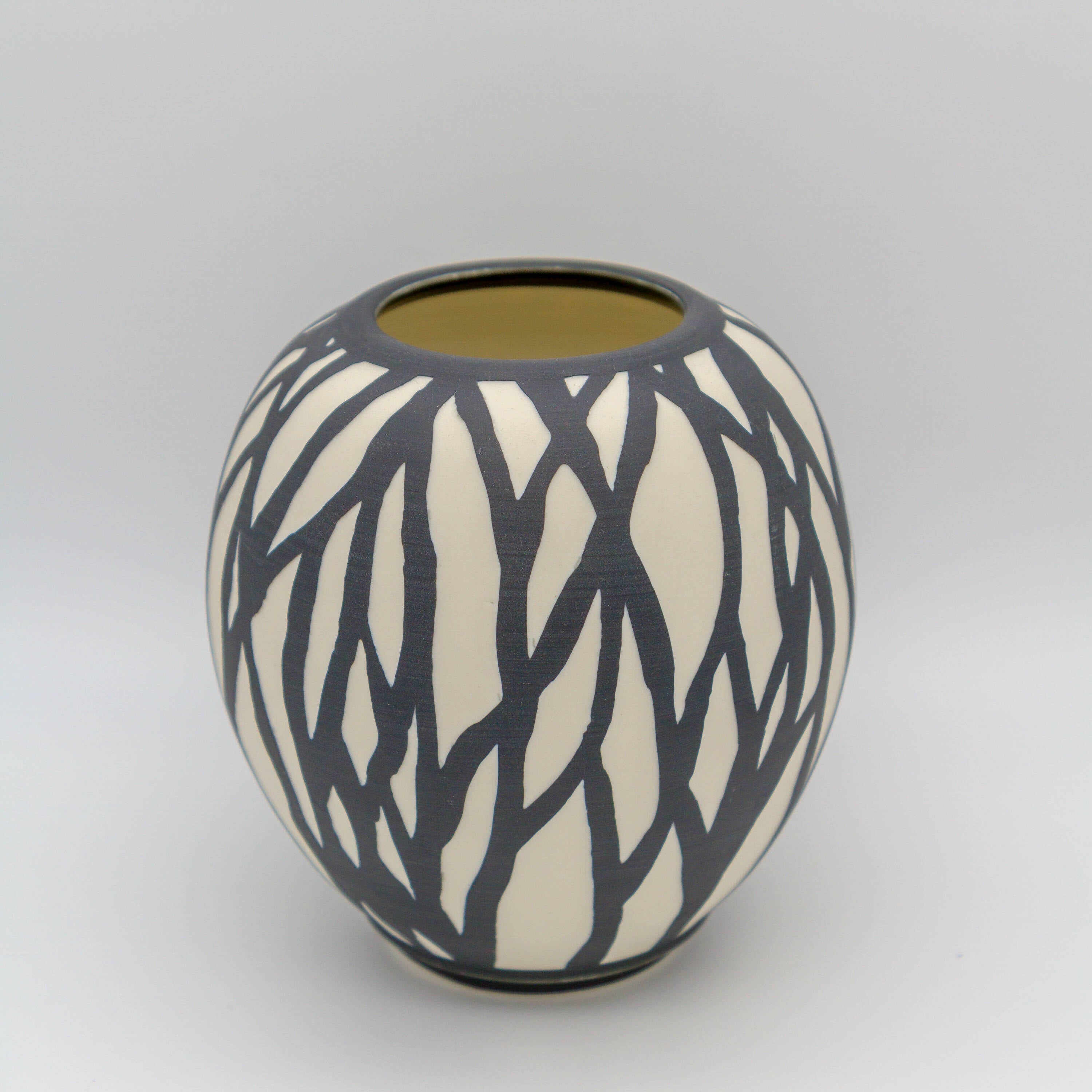Vase porcelaine Lignes | EMPREINTES Paris