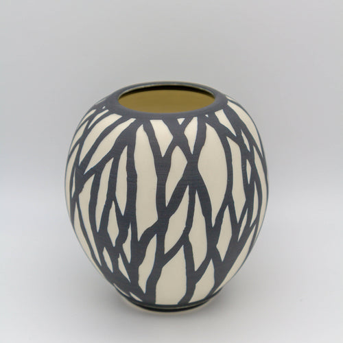 Vase porcelaine Lignes | EMPREINTES Paris - EMPREINTES Paris