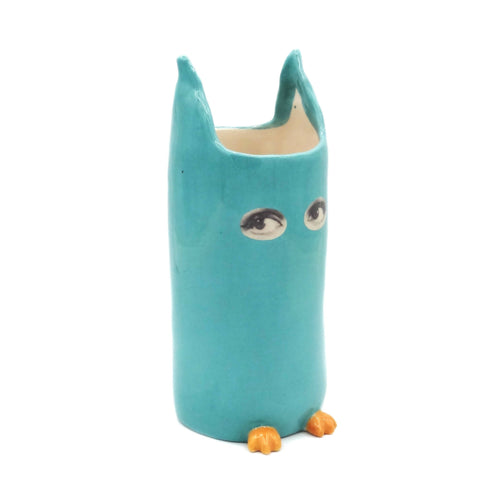 Vase Espionne bleu uni | EMPREINTES Paris - EMPREINTES Paris