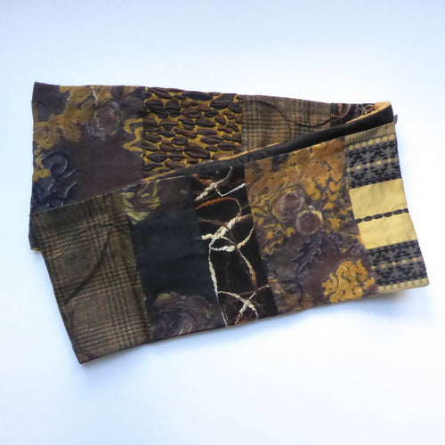 Écharpe hivernale ocre | EMPREINTES Paris - EMPREINTES Paris