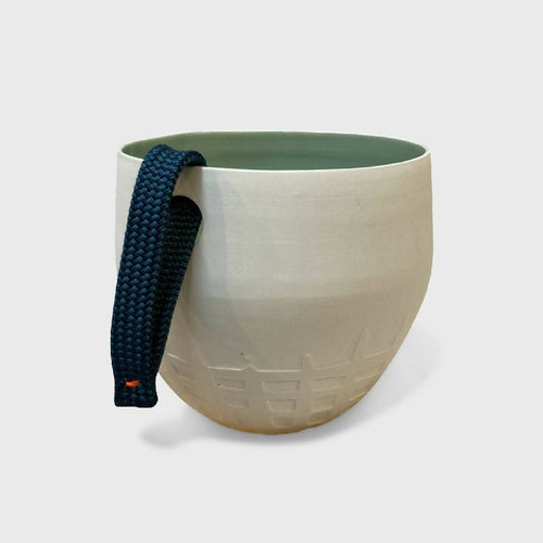 Grand bol vert à bride | EMPREINTES Paris - EMPREINTES Paris