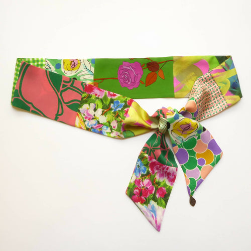 Bandeau soie pop fleur | EMPREINTES Paris - EMPREINTES Paris