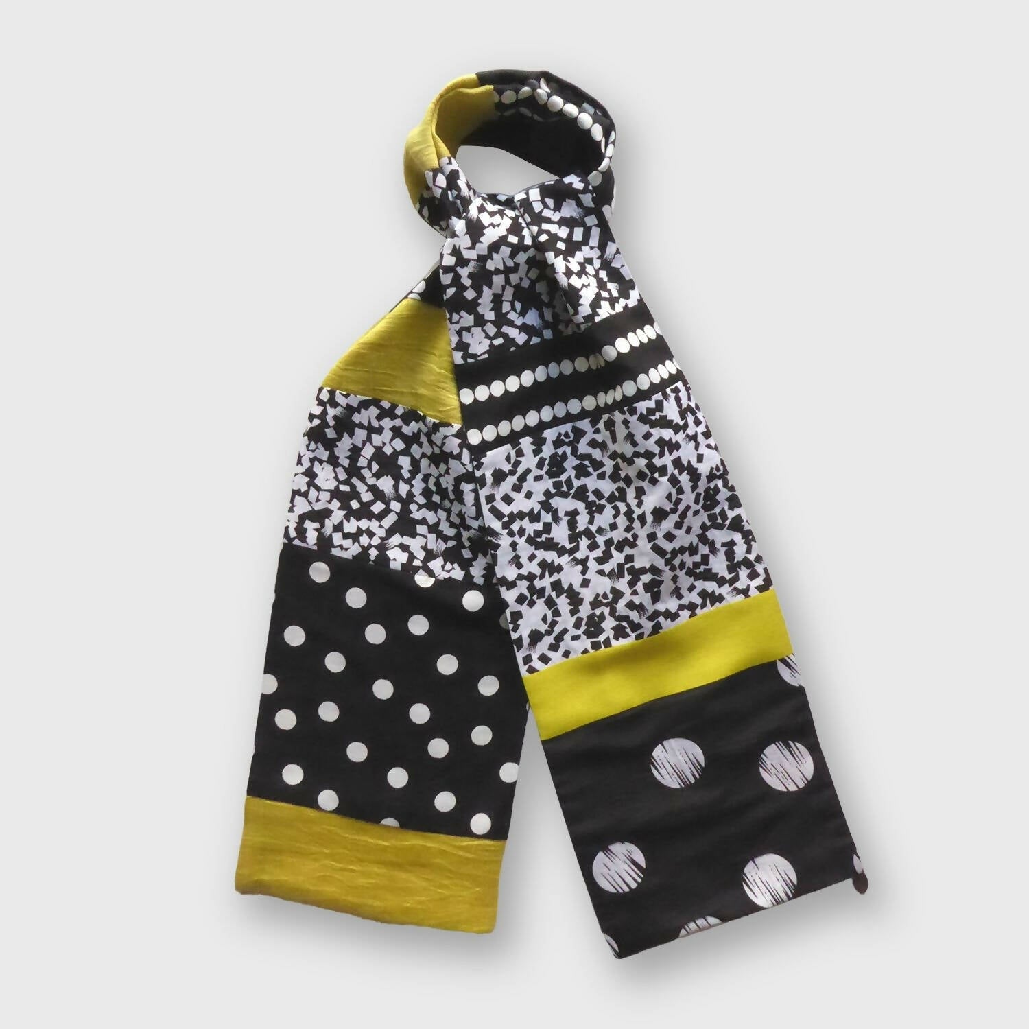 Écharpe graphique-Citron | EMPREINTES Paris