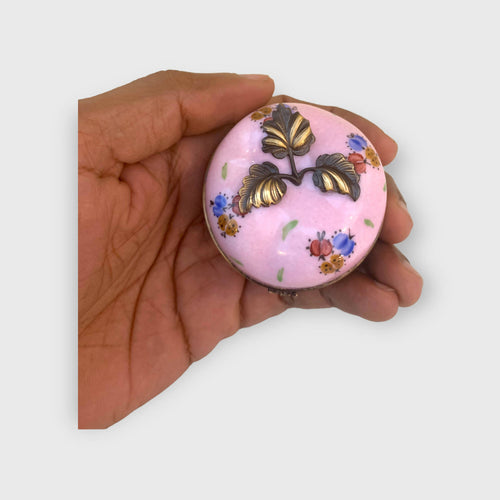 Pomme musicale rose et coccinelle porte bonheur | EMPREINTES Paris - EMPREINTES Paris