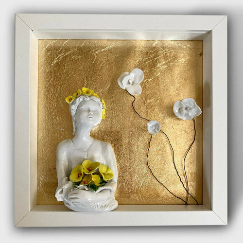 Sculpture Renaissance IV Enfant aux fleurs | EMPREINTES Paris - EMPREINTES Paris