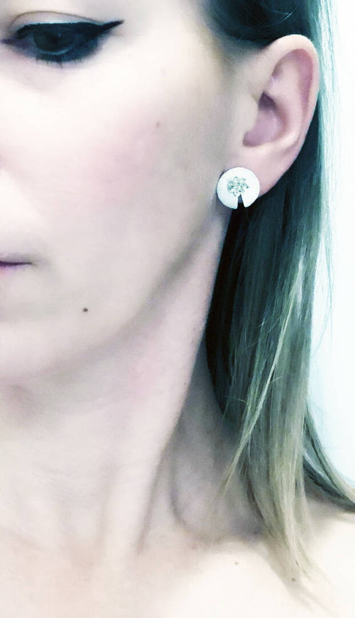 Boucles d'oreilles nénuphars | EMPREINTES Paris - EMPREINTES Paris