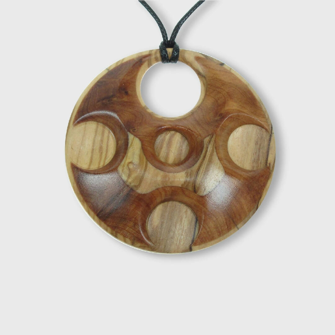 Pendentif olivier et racine de thuya du Maroc | EMPREINTES Paris