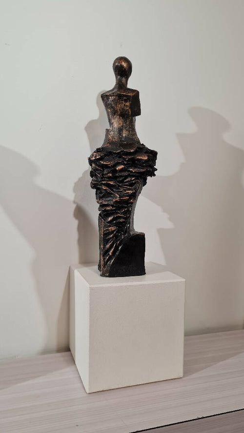 Sculpture contemporaine en argile SPIRITUALITE | EMPREINTES Paris - EMPREINTES Paris