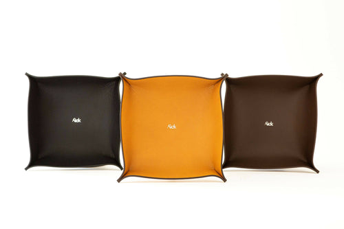 Vide poche en cuir noir | EMPREINTES Paris - EMPREINTES Paris