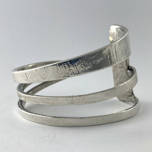 Bracelet en étain argenté 6 | EMPREINTES Paris - EMPREINTES Paris